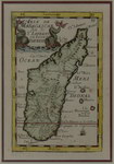 Map: Isle de Madagascar: Dite de St Laur...