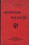 Front Cover: Grammaire Malgache: Augmentée d'une...