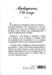 Back Cover: Madagascar: L’île rouge : récit