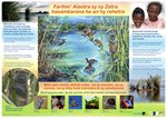 Front: Lac Alaotra / Reed Beds Poster: Far...