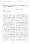 Lost World: The Past, Present and Future of Biodiversity in Madagascar