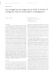 Out of sight but no longer out of mind: a climate of change for marine conservation in Madagascar
