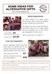 First Page: Some Ideas for Alternative Gifts