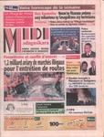 Front Cover: Midi Madagasikara: No 10354; Samedi...