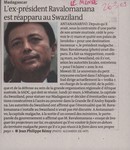 Madagascar: L'ex-président Ravalomanana est réapparu au Swaziland