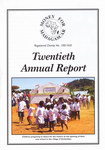 Front: Twentieth Annual Report: Money for ...