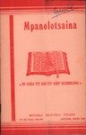 Front Cover: Mpanolotsaina: No. 226: Janvier-Mar...