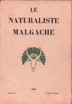 Le Naturaliste Malgache