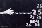 Front Cover: No Comment: #25