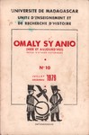 Omaly sy Anio (Hier et Aujourd'hui): Revue d'études historiques