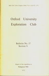 Report of the expedition to Madagascar 1968
