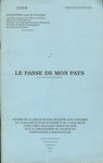 Front Cover: Le Passé de Mon Pays: Histoire de l...