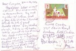 Postcard from Pat Wright