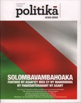 Front Cover: Politika: Hors-Série