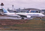 Front: euroAtlantic/Air Madagascar Boeing ...