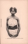 Front: 6. Madagascar. Femme de la Tribu de...