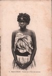Front: 8. Madagascar. Femme de la Tribu de...