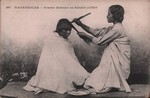 Front: 397. Madagascar - Femme Betsileo se...