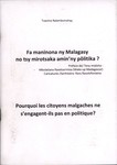 Front Cover: Fa maninona ny Malagasy no tsy miro...