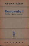 Front Cover: Ranavalo I: Histoire à peine roman...