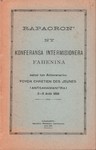 Rapaoron'ny Konferansa Intermisionera Fahenina