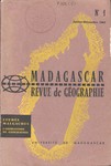 Front Cover: Madagascar Revue de Géographie: No...