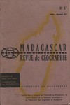 Madagascar Revue de Géographie