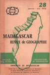 Madagascar Revue de Géographie