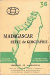 Madagascar Revue de Géographie