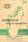 Front Cover: Madagascar Revue de Géographie: No...