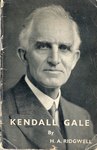 Front Cover: Kendall Gale: Pioneer Missionary in...