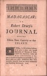 Page 1: Madagascar; or Robert Drury's Journ...