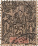 Front: Navigation and Commerce: 25-Centime...