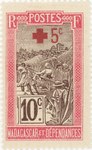 Filanjana: 10+5-Centime Postage Stamp