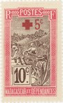 Filanjana: 10+5-Centime Postage Stamp