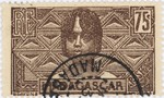 Front: Betsileo Woman: 75-Centime Postage ...