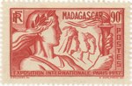 Paris International Exhibition: 90-Centime Postage Stamp