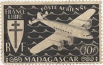 Mailplane: 10-Franc Postage Stamp