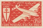 Mailplane: 2-Franc Postage Stamp