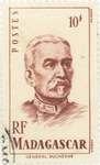 General Duchesne: 10-Franc Postage Stamp