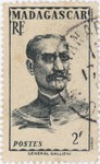 General Gallieni: 2-Franc Postage Stamp