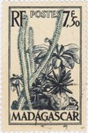 Plants of the Spiny Forest: 7.50-Franc Postage Stamp