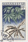 Front: Manioc: 2-Franc Postage Stamp