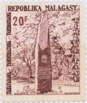 Independence Monument: 20-Franc Postage Stamp