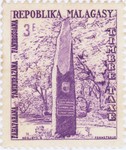 Independence Monument: 3-Franc Postage Stamp