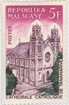 Front: Catholic Cathedral of Antananarivo:...