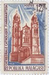 Fianarantsoa Catholic Cathedral: 12-Franc Postage Stamp