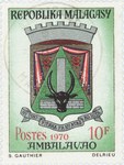 Front: Ambalavao Coat-of-Arms: 10-Franc Po...