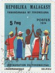 Fokonolona: 5-Franc Postage Stamp