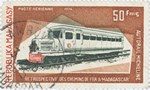 Front: Autorail Micheline: 50-Franc Postag...